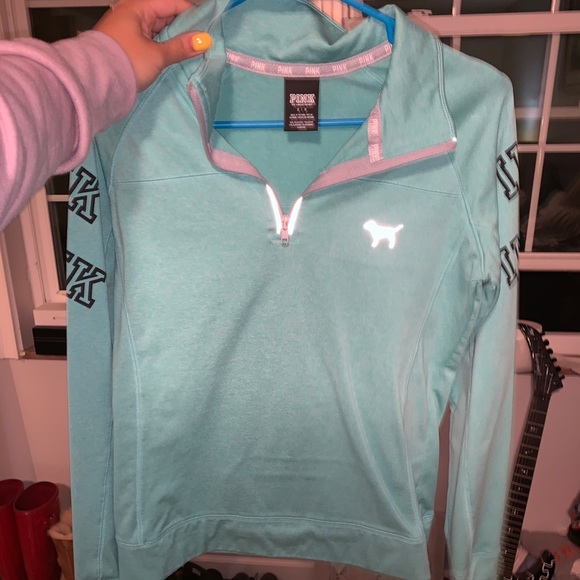 PINK Victoria's Secret Tops - 1/4 zip Victoria’s Secret pullover!